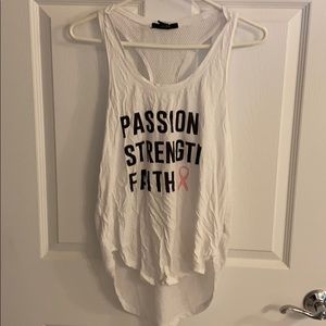 Breast cancer tank top
